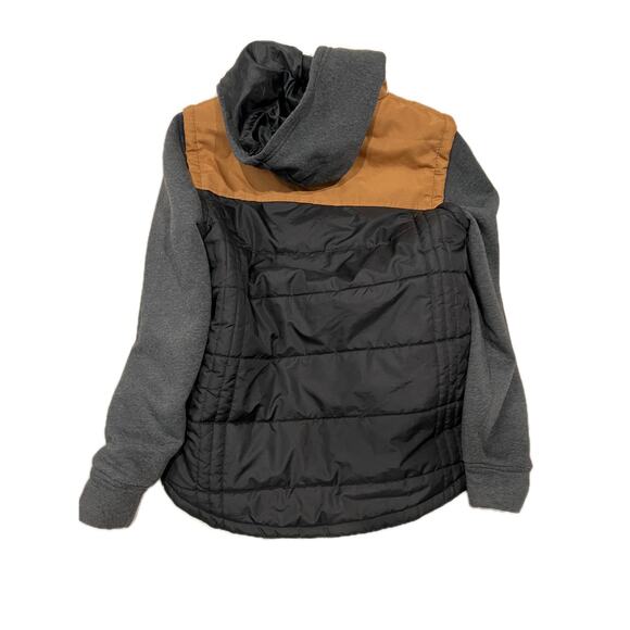 Distortion Hooded Vest Jacket Mens L - Picture 2 of 4